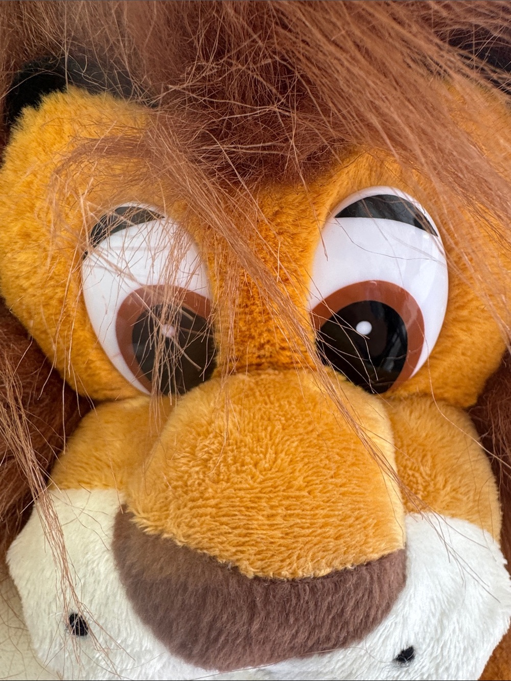 Plush Brown Lion Stuffed Animal - Kids Toy - Picture 4 of 4